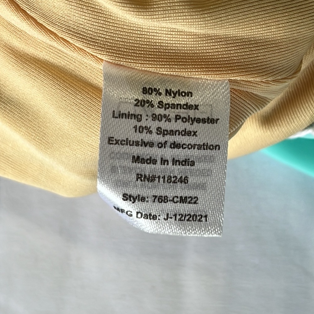 Cabana Life Cayman Embroidered Keyhole One Piece Bathing Suit NWT - Picture 11 of 15